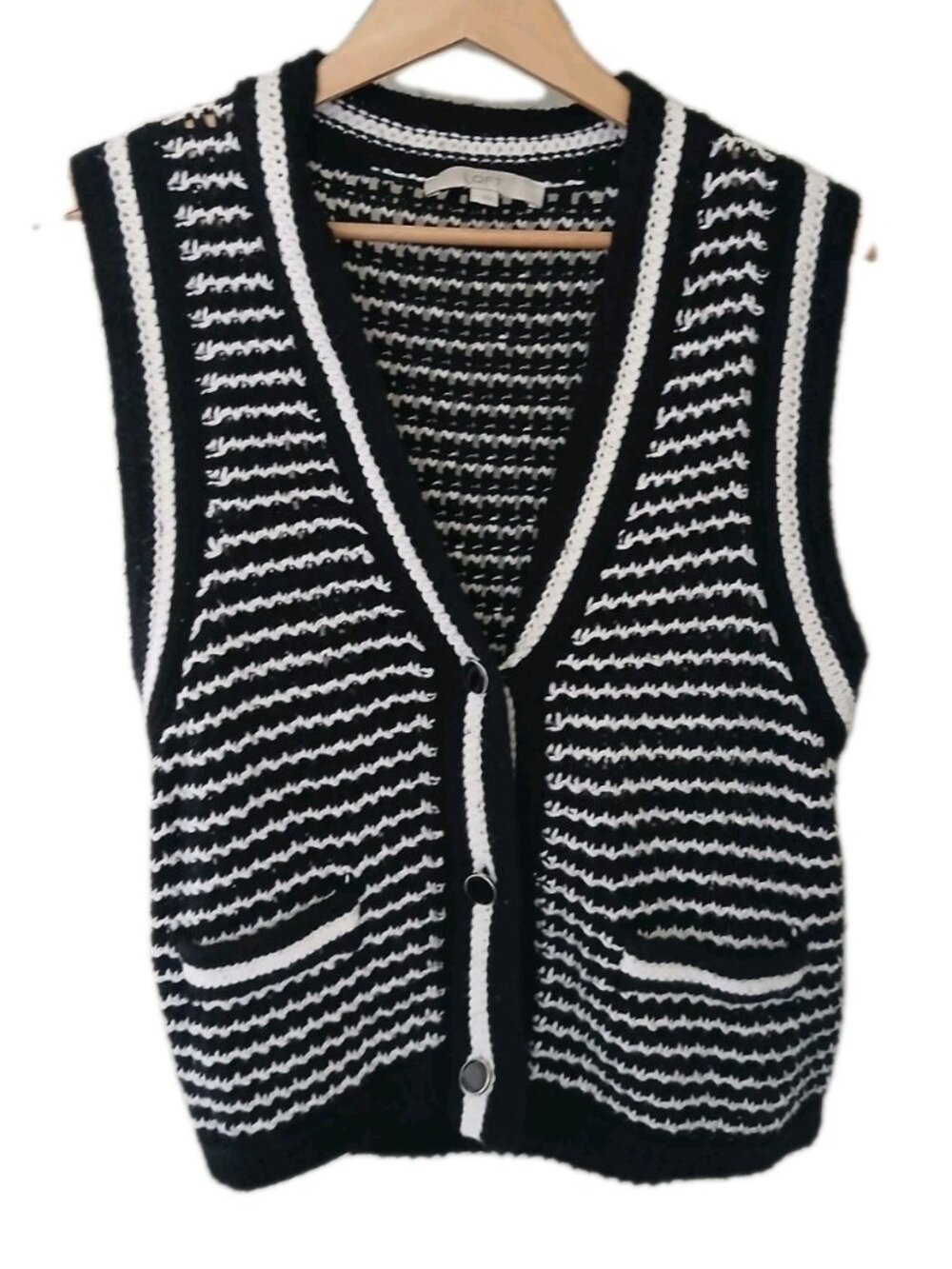 Ann Taylor LOFT Knit Sweater Vest